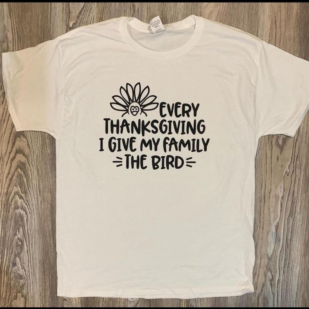 Thanksgiving bird shirt